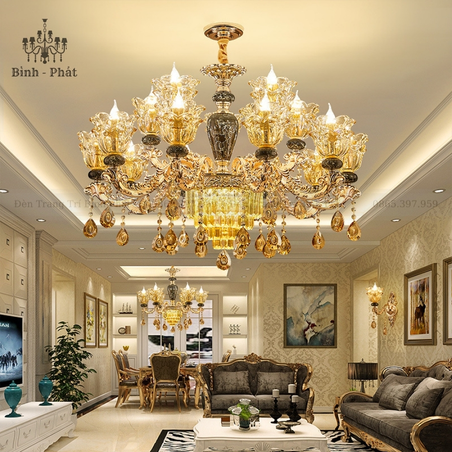Đèn Chùm Tân Cổ Điển 874/15