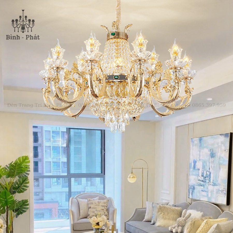 Đèn Chùm Tân Cổ Điển 2303/15
