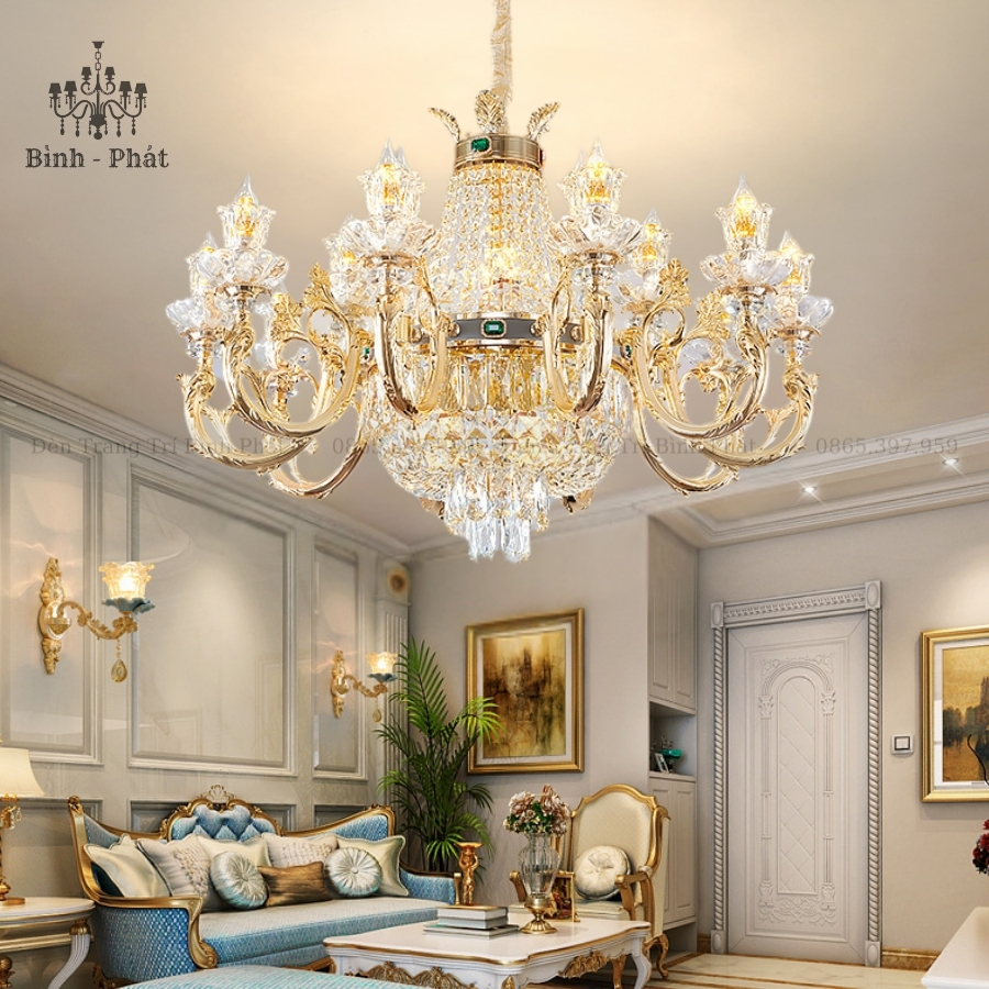 Đèn Chùm Tân Cổ Điển 2303/15