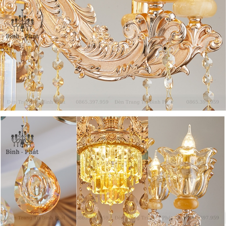 Đèn Chùm Tân Cổ Điển 874/15