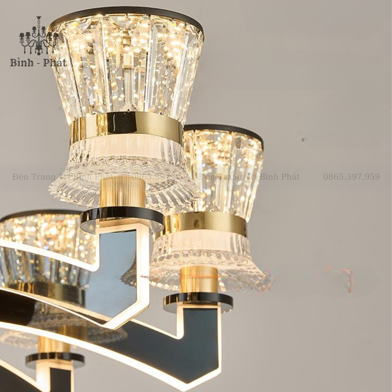Đèn Chùm Pha Lê 992/18