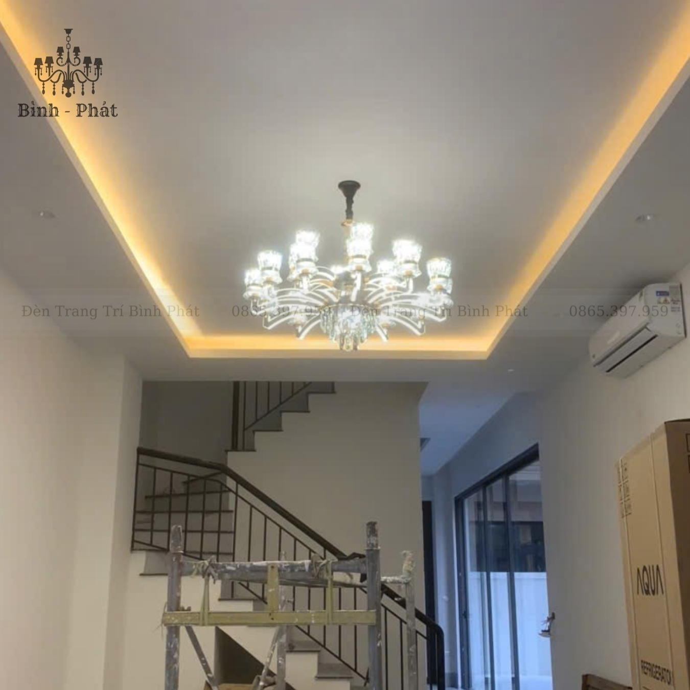Đèn Chùm Pha Lê 992/18