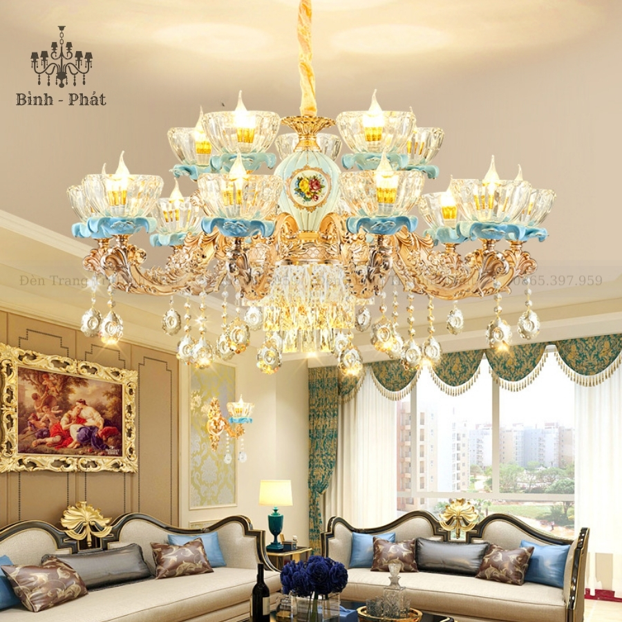 Đèn Chùm Tân Cổ Điển 6005/15