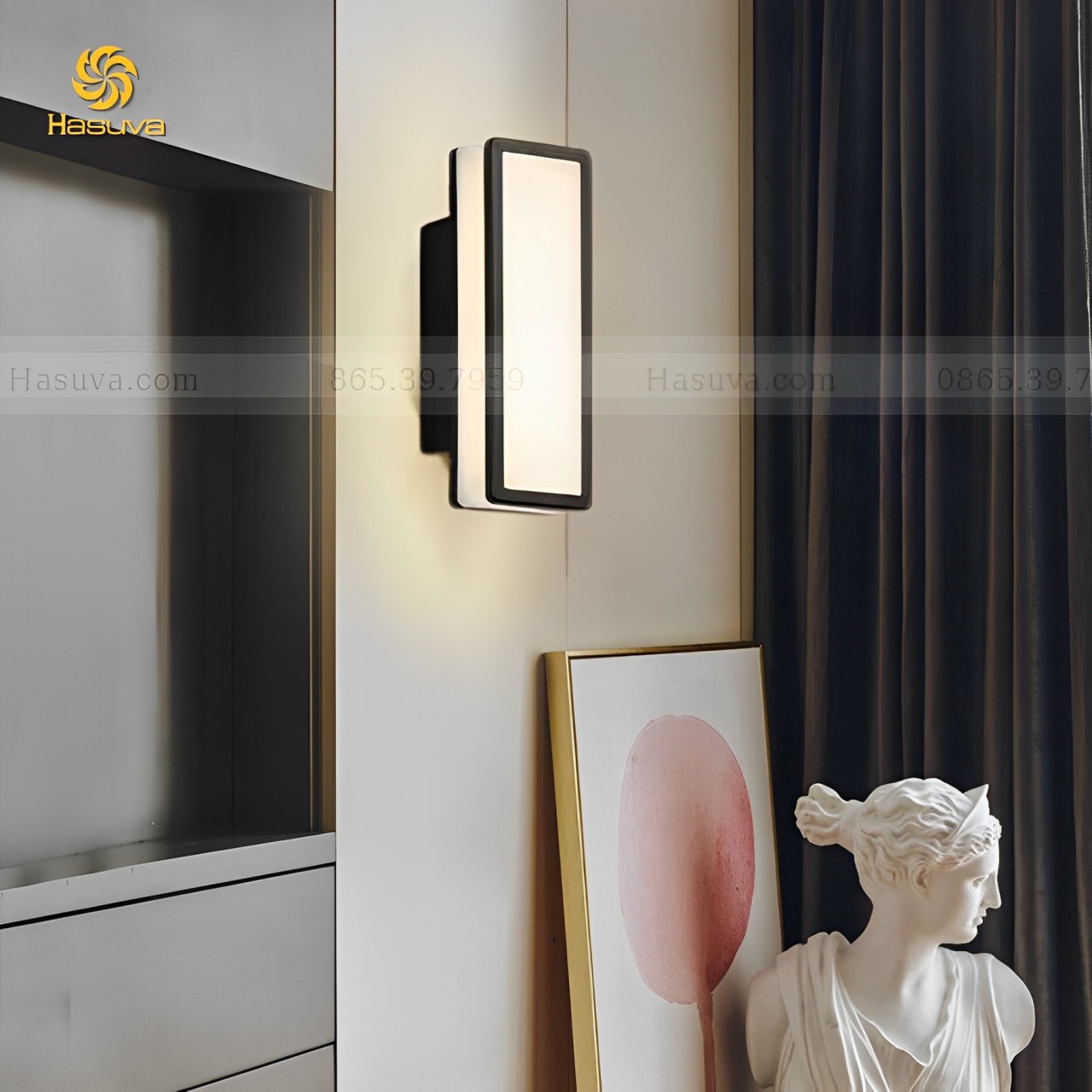 Đèn Hắt Tường Chữ Nhật 612