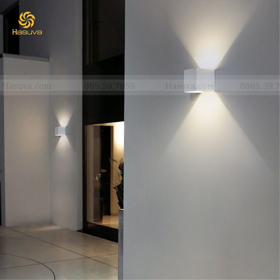 Đèn Hắt 2 Đầu Vuông
