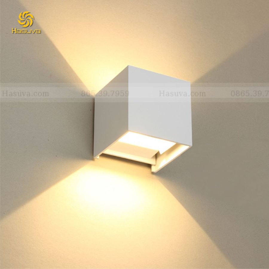Đèn Hắt 2 Đầu Vuông