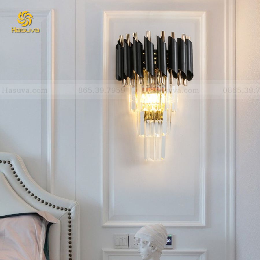 Đèn Tường Pha Lê Khối 936