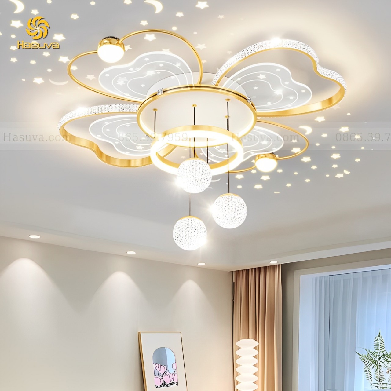 Đèn Thả Uyên Ương 051