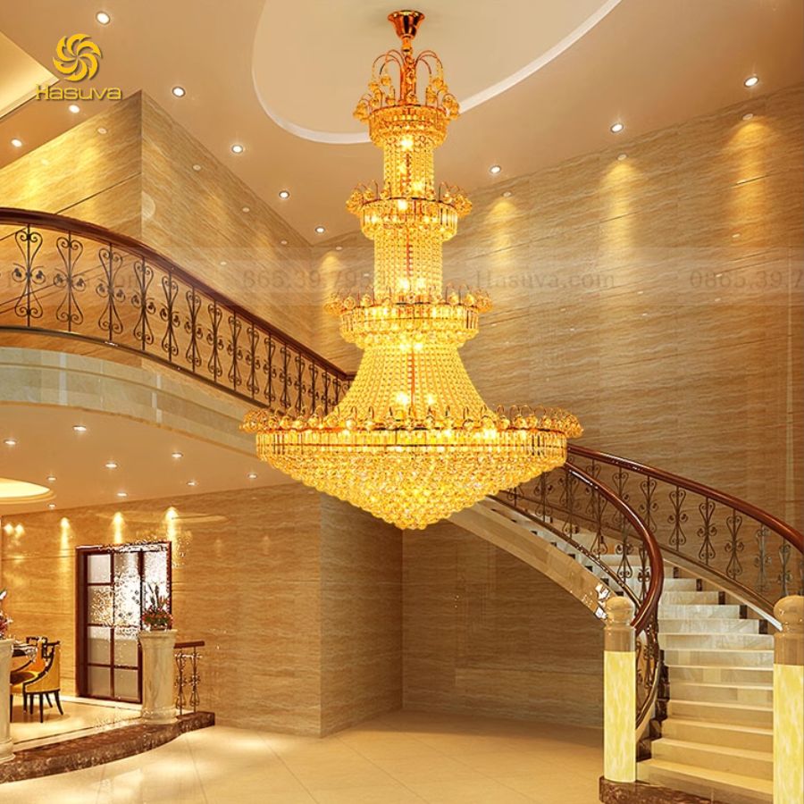 Đèn Thả Thông Tầng Châu Âu 455