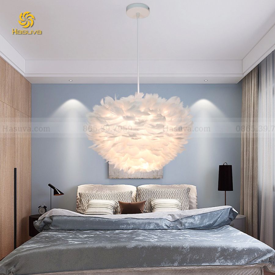 Đèn Thả Lông Vũ 786