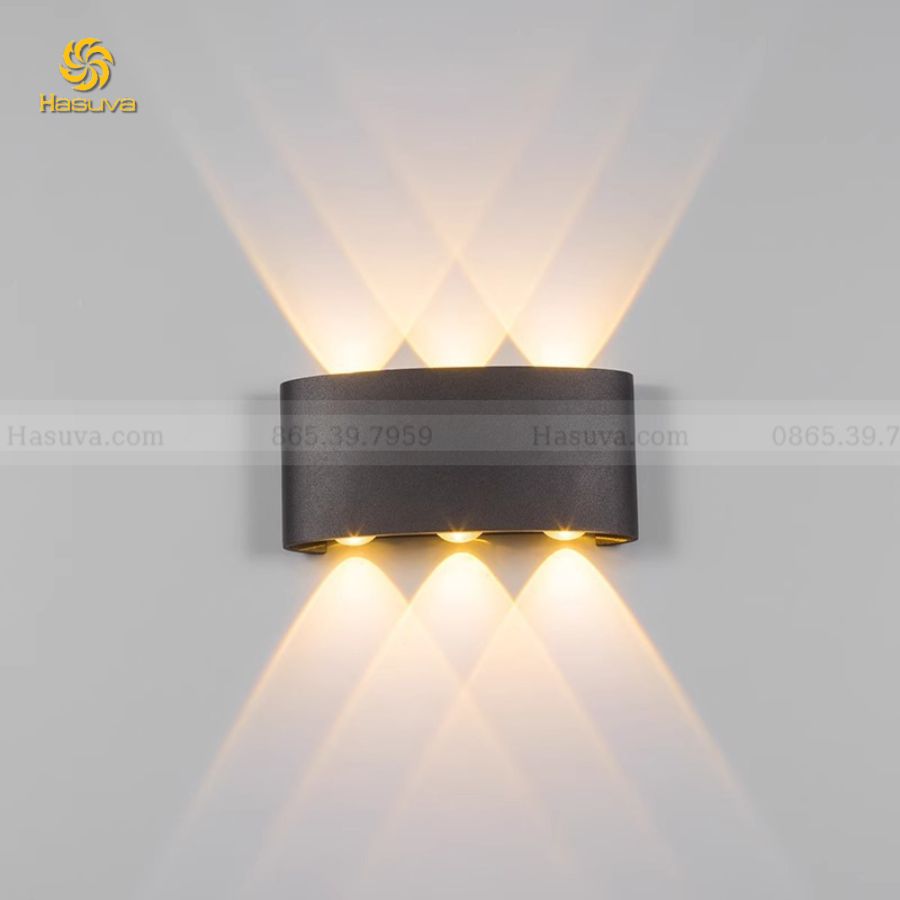 Đèn Tường Hắt 6 Tia