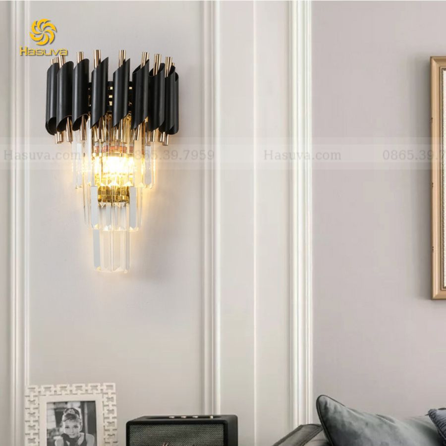 Đèn Tường Pha Lê Khối 936