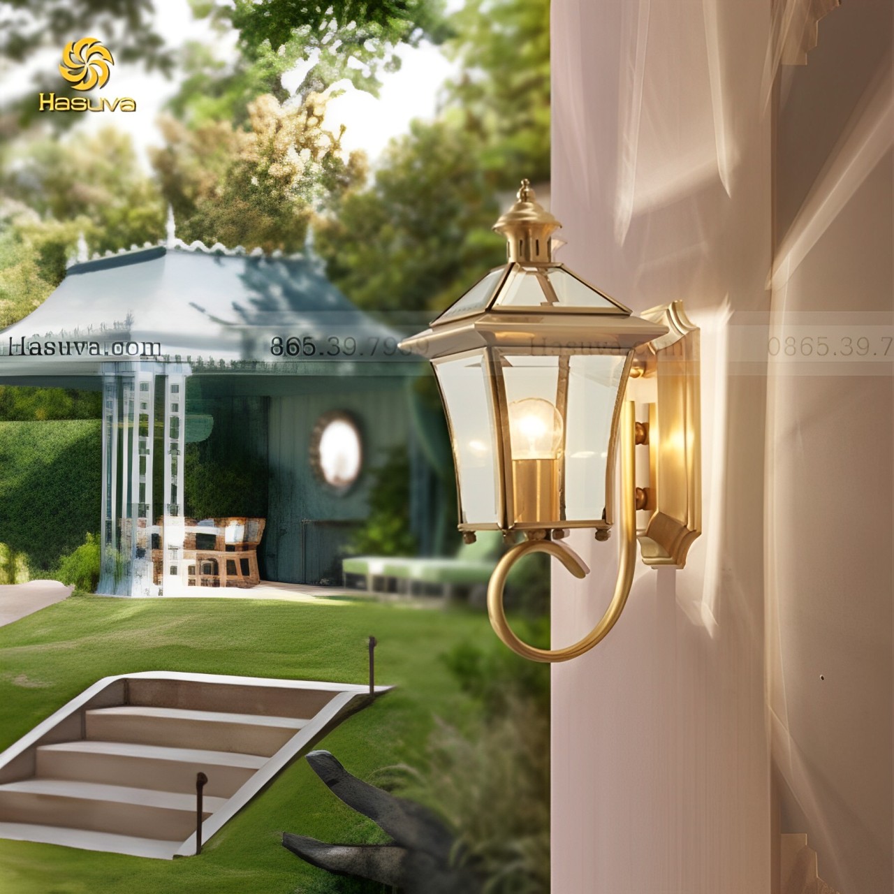 Đèn Tường Đồng 0623