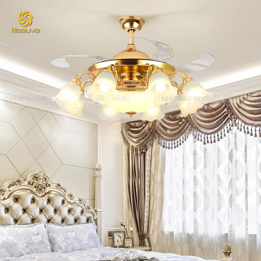 Quạt Cụp Xòe Chao Hoa 991