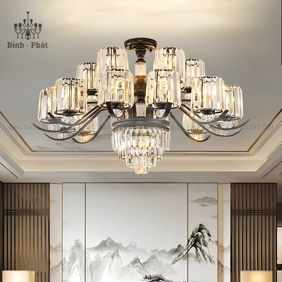 Đèn Chùm Pha Lê 205/15