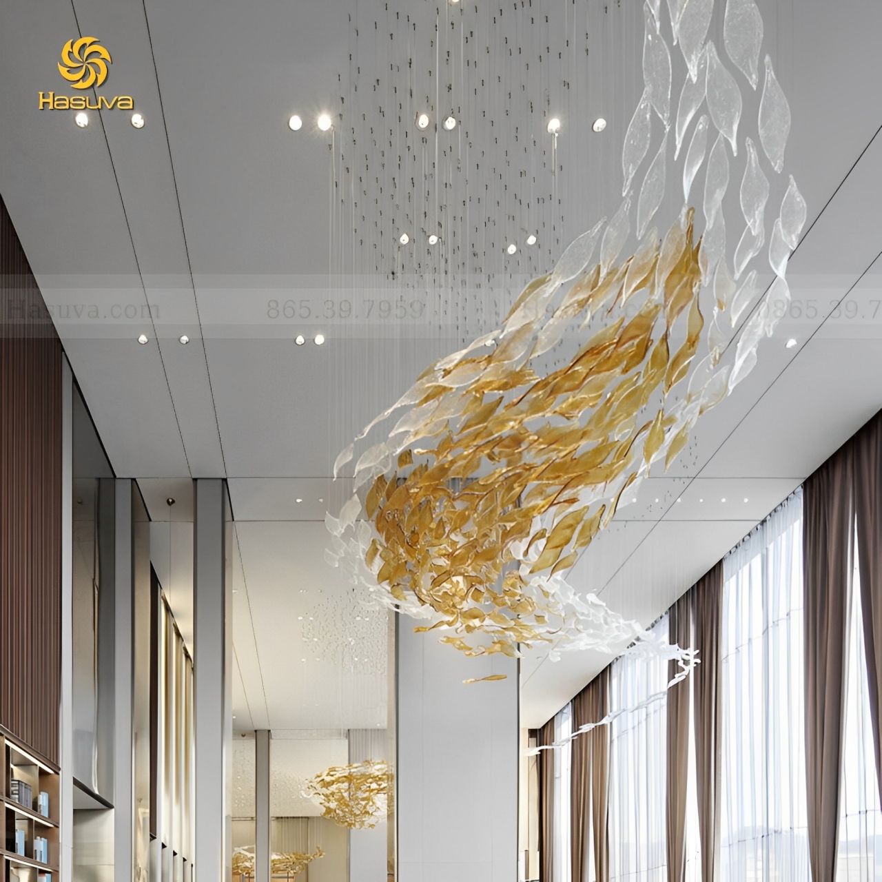 Đèn Chùm Thông Tầng SkyFlow